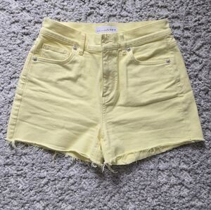 LOFT Yellow Women's Shorts